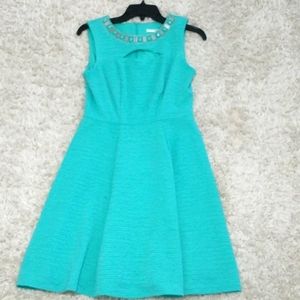 Teal Dress